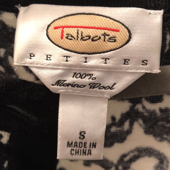 Talbots Petites Merino Wool Sweater - Picture 2 of 5